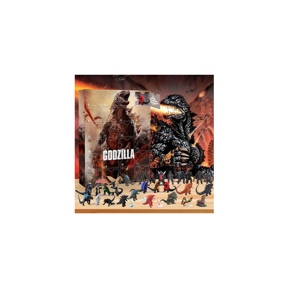 Godzilla Advent Calendar Godzilla Advent Calendar Blind Box Toys