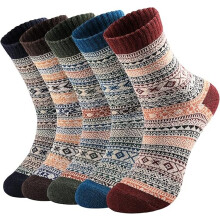 Mannen Wollen Sokken Winter Warme Wollen Sokken Mannen Dikke Knit Sokken Laarzen Sokken voor mannen