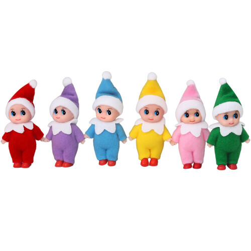Petite poupée elfe de Noël, jouets d'elfe miniatures pour décorations de Noël, cadeaux de Noël, cadeaux de Nouvel An pour filles, garçons, enfants, petits-enfants et adultes Petite poupée elfe de Noël, jouets d'elfe miniatures pour décorations de Noël, cadeaux de Noël, cadeaux de Nouvel An pour filles, garçons, enfants, petits-enfants et adultes