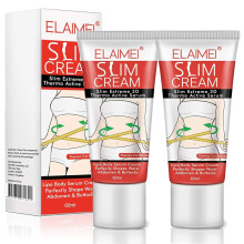 2 Pack Hot Cream, afslankende vetverbrandende crème voor buik, taille en billen. Die verbrandt Vochtinbrengend Verstevigend