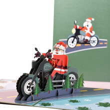 3D Pop-up Weihnachtskarte Grüße Handgemachte Weihnachtskarten für das neue Jahr