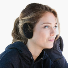 3 pairs of ear bag earmuffs can keep warm in cold weather for men and women in winter (black)