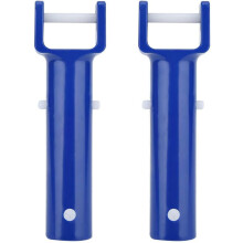 Zwembad Clip Clip 2 stuks Blauw Zwembad V-vorm Clip borstel hoofd handvat vervanging zwembad accessoires Duurzaam