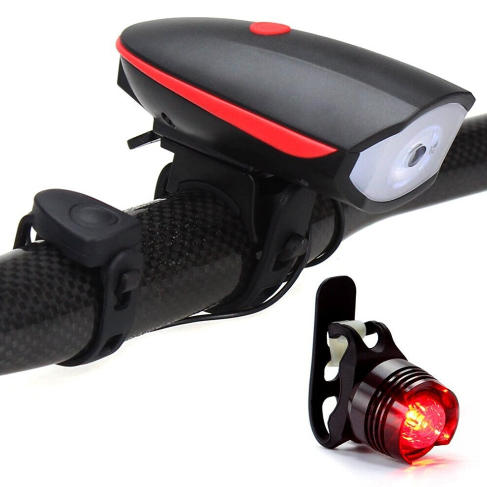 Bicycle Headlights USB Rechargeable Headlights Mountain Bike Speaker Headlights Highlighting Headlights Bike Speaker