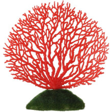 Kunstmatige Decoratie Koraal Plant Ornament Silicone Kunstmatige Decoratie voor Aquarium Fish Tank (Rood)