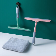 2 pièces de nettoyeur de verre multifonctionnel, nettoyeur de sol en silicone, outil de nettoyage ménager, table de cuisine, vitre de salle de bain
