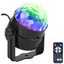 LED remote control mini magic ball crystal magic ball lamp dance table lamp KTV stage lamp