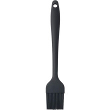 5PCS Keukenborstel, Gebakborstel, Siliconen Gebakborstel, Siliconen Barbecue Borstels, voor Koken, Barbecue, Taarten, Bakken, 21cm, Zwart