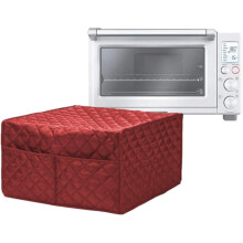 Hoes voor convectie broodroosteroven - slimme magnetron ovenbeschermer, waterdicht, stof- en vlekbestendig, buitenkeuken accessoires (rood)