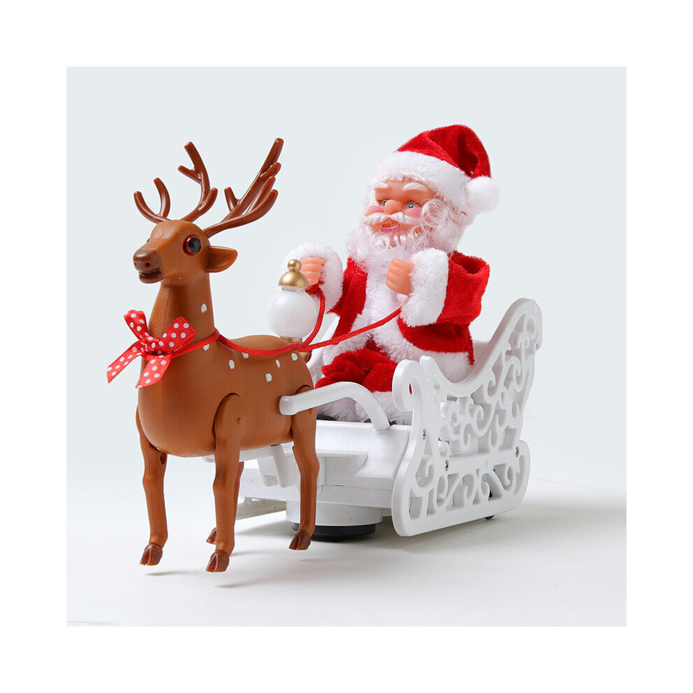 Elk sweater car electric music Santa Claus toys for children gifts Christmas decorations Christmas decorations-image-OPC-PFFG6VX-NEW