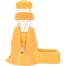 Distributeur d'eau pour petits animaux, hamster, cochon d'Inde, lapin, rat, furet, gerbille, chinchilla, 80ml, jaune