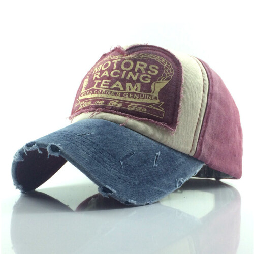 MOTO baseball cap washed cap duck cap (worn out version)