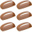 6 Pack Self-Stick Instant Cabinet Handle Pulls Drawer Pull Helper with Adhesive Sliding Door Handle Stick On Handle for Glass Windows Wardrobes Peel a 1
