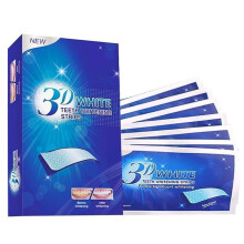 Neu 14 Packungen mit 28 professionellen 3D-Zahnweiß-Aufklebern Professionelle Wirkung Whitening Aufkleber