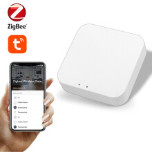 Tuya Zigbee 3.0 Gateway Hub Smart Home Draadloze Brug Smart Life APP Afstandsbediening Automatiseringsapparaat Werkt met Alexa Google
