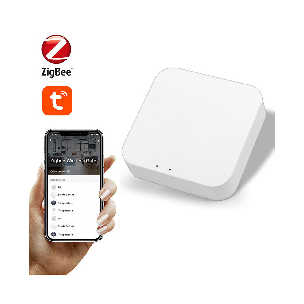 Tuya Zigbee 3.0 Gateway Hub Smart Home Wireless Bridge Smart Life App Remote Control Automation Device Works With Alexa Google 7751377900365