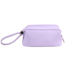 Cloud Cosmetic Bag Women's Large Capacity Portable Travel Toilet Bag pu Waterproof Storage Bag (Purple)