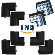 8 pcs Bumper corner pads baby protection baby bumper glass table corners thickened corner protectors