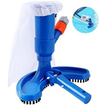 Mini Jet Zwembadstofzuiger met Draagbare Snel Schoon Zuigkop met Borstel en Slangaansluiting (Slang Niet Inbegrepen), Stofzuigaccessoires voor
