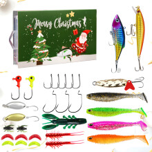 30Pcs Road Runner Bait Mimic Bait Fishing Lead Head Hooks Crank Hooks Fishing Bait Hooks Christmas New Year Fishing Gifts green