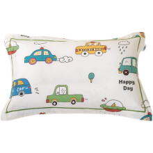 (30*50cm, Auto) Children's Cushion Cover, Baby Pillowcase 100% Cotton, Toddler Cushion Cover with Cute Pattern,Cushion Cover for Boys Girls (Puppy, 30 x 50 cm)