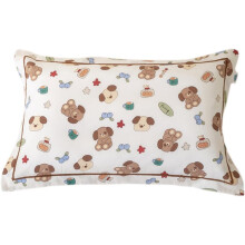 (40*60cm, Auto) Children's Cushion Cover, Baby Pillowcase 100% Cotton, Toddler Cushion Cover with Cute Pattern,Cushion Cover for Boys Girls (Puppy, 30 x 50 cm)