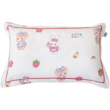 (30*50cm, Rabbit) Children's Cushion Cover, Baby Pillowcase 100% Cotton, Toddler Cushion Cover with Cute Pattern,Cushion Cover for Boys Girls (Puppy, 30 x 50 cm)