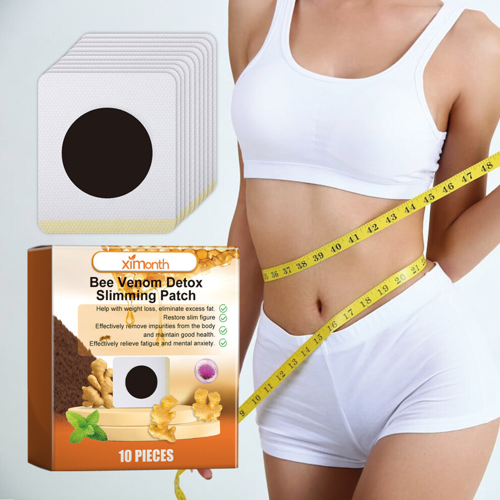 Nydia 3Pack Bee Venom Slimming Patches, Bee Venom Lymphatic Drainage Patches For Body Shaping, Bee Venom Detox Slimming Patchesã¯Â¼10 Patches Per Box