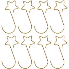 100 Pieces,Christmas Ball Clip,Christmas Tree Hanging Hanger,S Shape Christmas Ball Hooks,Ball Hanger,Christmas Ornament Hooks,Christmas Hook. (Gold s