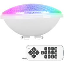 36W PAR56 Pool Light, LED Pool Spotlight Waterdicht IP68, LED Dompelbad Licht 12V DC/AC, Veelkleurig Dompelbad Licht met Afstandsbediening