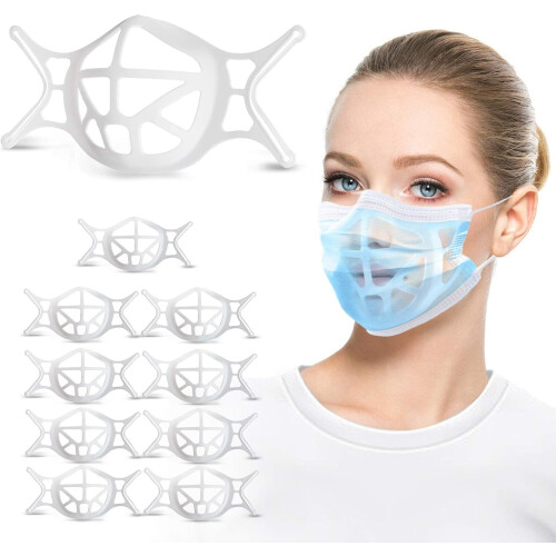 10 pieces of 3D respirator rack 3D silica gel respirator rack ...