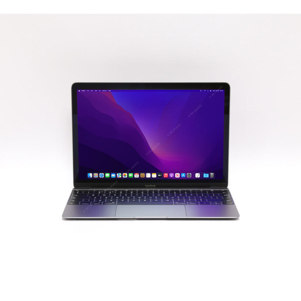 Apple Macbook 8Gb Ram Core M3 2017 12-Inch 256Gb Ssd Space Grey