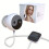 (Black White) Smart LED Visual Electric Cupping Massager with Remote, Heating and Breathing Function 1