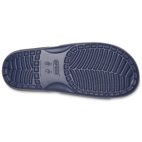 Crocs (Blue, 3 (Adults')) Crocs Classic Crocs Slide EVA Navy Slides 2