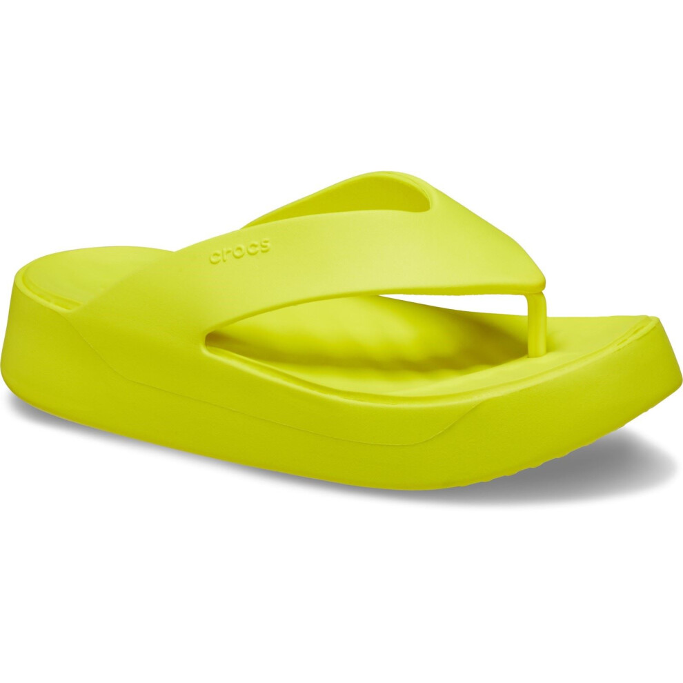 Crocs (Green, 7 (Adults')) Getaway Platform Thermoplastic Women's Acidity Sandals