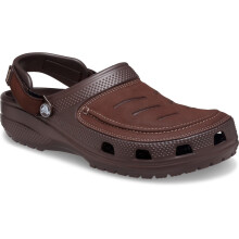 (Brown, 7 (Adults')) Crocs Yukon Vista II Polyurethane Men's Espresso/Mushroom Clogs