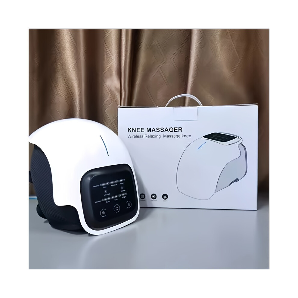 Yetp Star (1Pc) Usb Rechargeable Knee Massager With Heat - Portable Hot Compress Relax For Pain Relief
