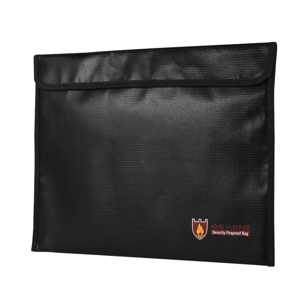 Fireproof Document Pouch Fire Resistant Waterproof Bag Money Files Safety