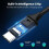 UGREEN USB-C auf USB-C, abgewinkelt, 1 m - Grau/Schwarz 5