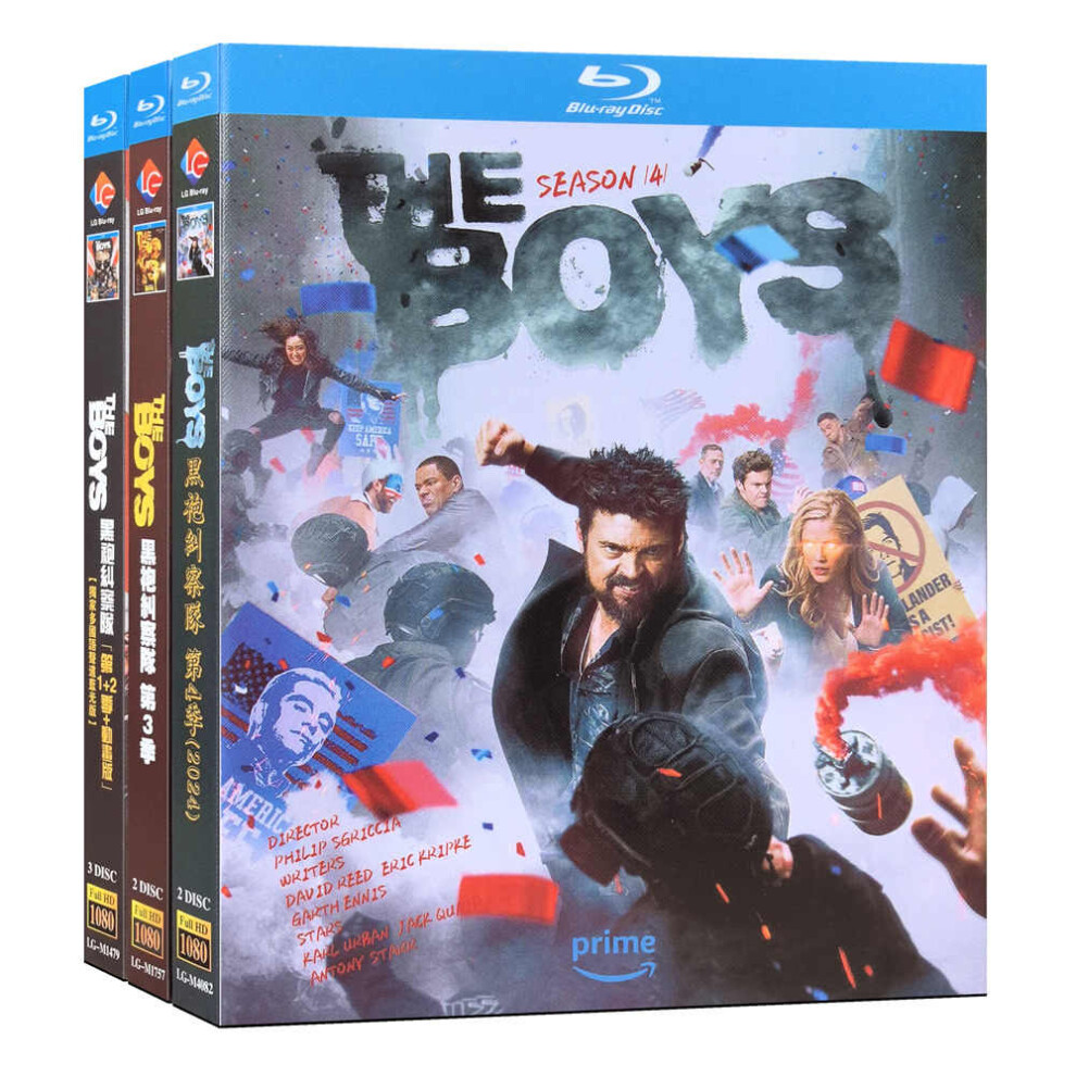 Azip The Boys Season 1-4 Blu-Ray 1080P Bd