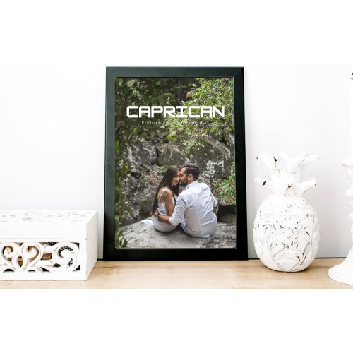 (Black , A2 (42 x 59.4 cm)) Multi Size MDF Wood Wall-Mounted Photo Frames 2