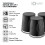 Tower Tower Sonar Black Kettle Toaster Bread Bin Canisters & Microwave Set 13