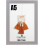 (Grey , A5 (14.8 x 21 cm)) Multi Size MDF Wood Wall-Mounted Photo Frames 1