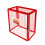 (90 x 80 x 43) Red Mesh Gas Bottle Cage 4