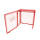 (90 x 80 x 43) Red Mesh Gas Bottle Cage 5