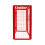 (90 x 80 x 43) Red Mesh Gas Bottle Cage 8