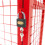 (90 x 80 x 43) Red Mesh Gas Bottle Cage 10