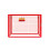 (100 x 140 x 50) Red Mesh Gas Bottle Cage 1