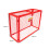 (100 x 140 x 50) Red Mesh Gas Bottle Cage 9