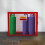 (92 x 110 x 50) Red Mesh Gas Bottle Cage 6